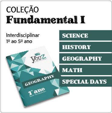 Livros de Inglês, abordagem interdisciplinar, para Educação Bilíngue (Fund I)