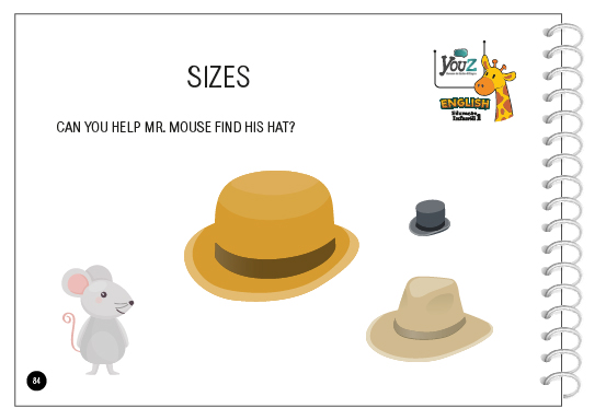 Atividade do Livro de Inglês para crianças de 3 anos (Educação Infantil). Tema: Numbers.