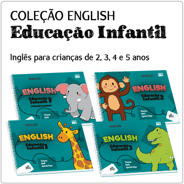 Livros de Inglês para Educação Infantil Bilíngue